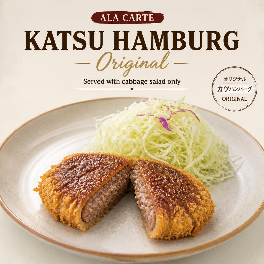 Ala Carte Katsu Hamburg Original